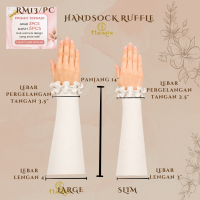 HS00 Handsock Ruffle 
