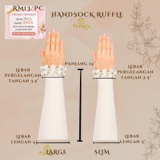 HS00 Handsock Ruffle 
