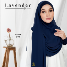 L06 Blue Shawl