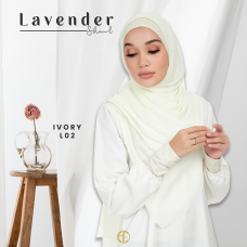 L02 Ivory Shawl