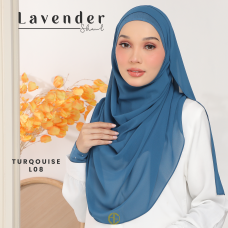 L08 Turqouise Shawl